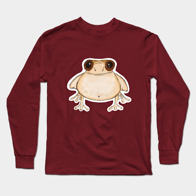 Coqui Tree Frog design Long Sleeve T-Shirt by The Doodle Factory